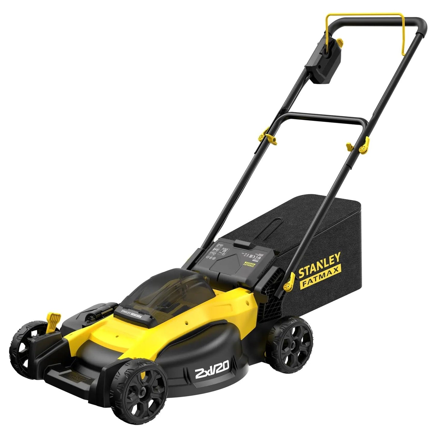 STANLEY Cortacésped autopropulsado V20 Li-Ion 18V sin para taller y automoción para mantener una conexión estable y práctica con medida o especificación 20 L
