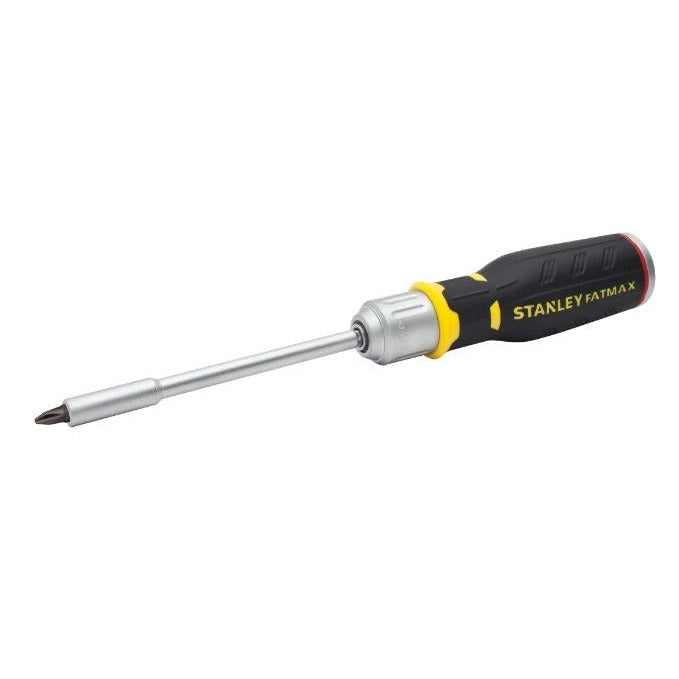 Stanley - Destornillador de carraca con 12 puntas intercambiables