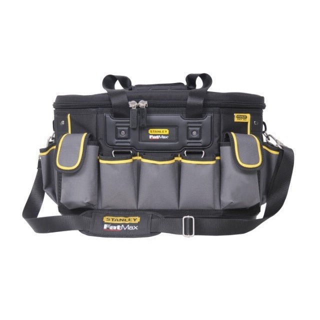 STANLEY FATMAX Bolsa rígida con parte superior redonda, organizador de almacenamiento de herramientas multifuncional, FMST1-70749, color - Ferrotecnia