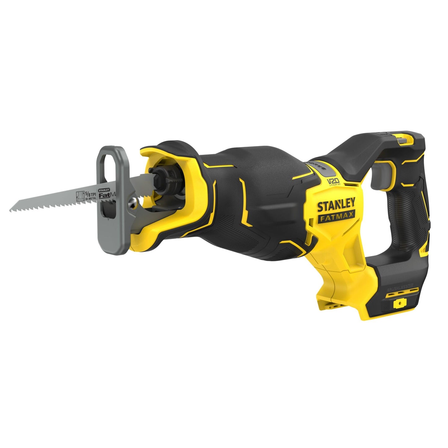 STANLEY FATMAX V20 Sierra Recíproca Inalámbrica Sin Escobillas, Sin Batería ni Cargador, 18V