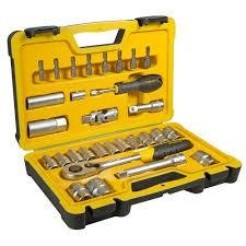 STANLEY - Juego de 30 llaves, 1/2"