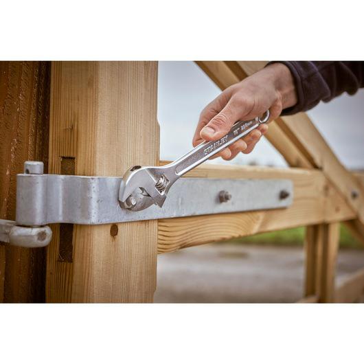 Stanley Llave ajustable de metal de 200 mm