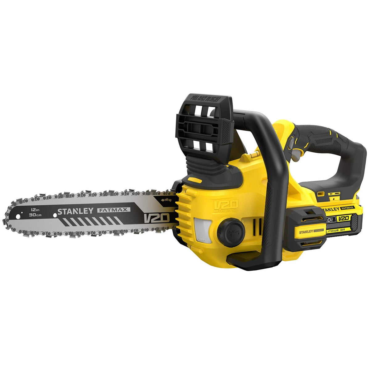 STANLEY SFMCCS630M1-QW - Motosierra V20 con batería 4Ah 30cm