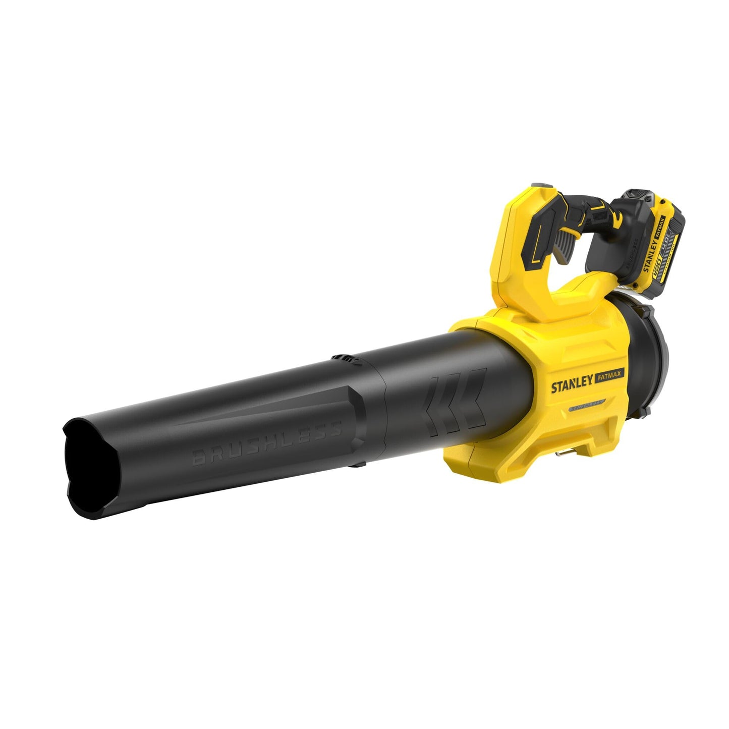STANLEY Soplador sin escobillas V20 Li-Ion 18V sin batería y cargador para profesionales y manitas, con estándar técnico, montaje preciso