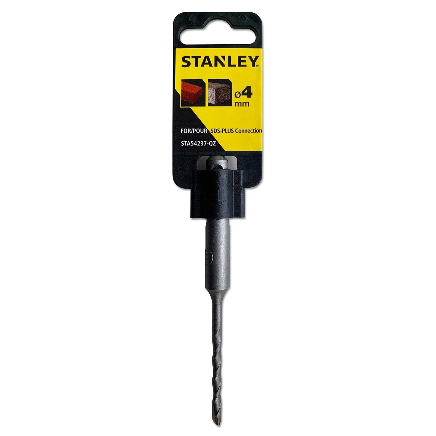 Stanley STA54237-QZ 1pieza(s) broca - Brocas (Martillo perforador, 4 mm, 11 cm, 5 cm, Concreto, Eje SDS-plus) - Ferrotecnia
