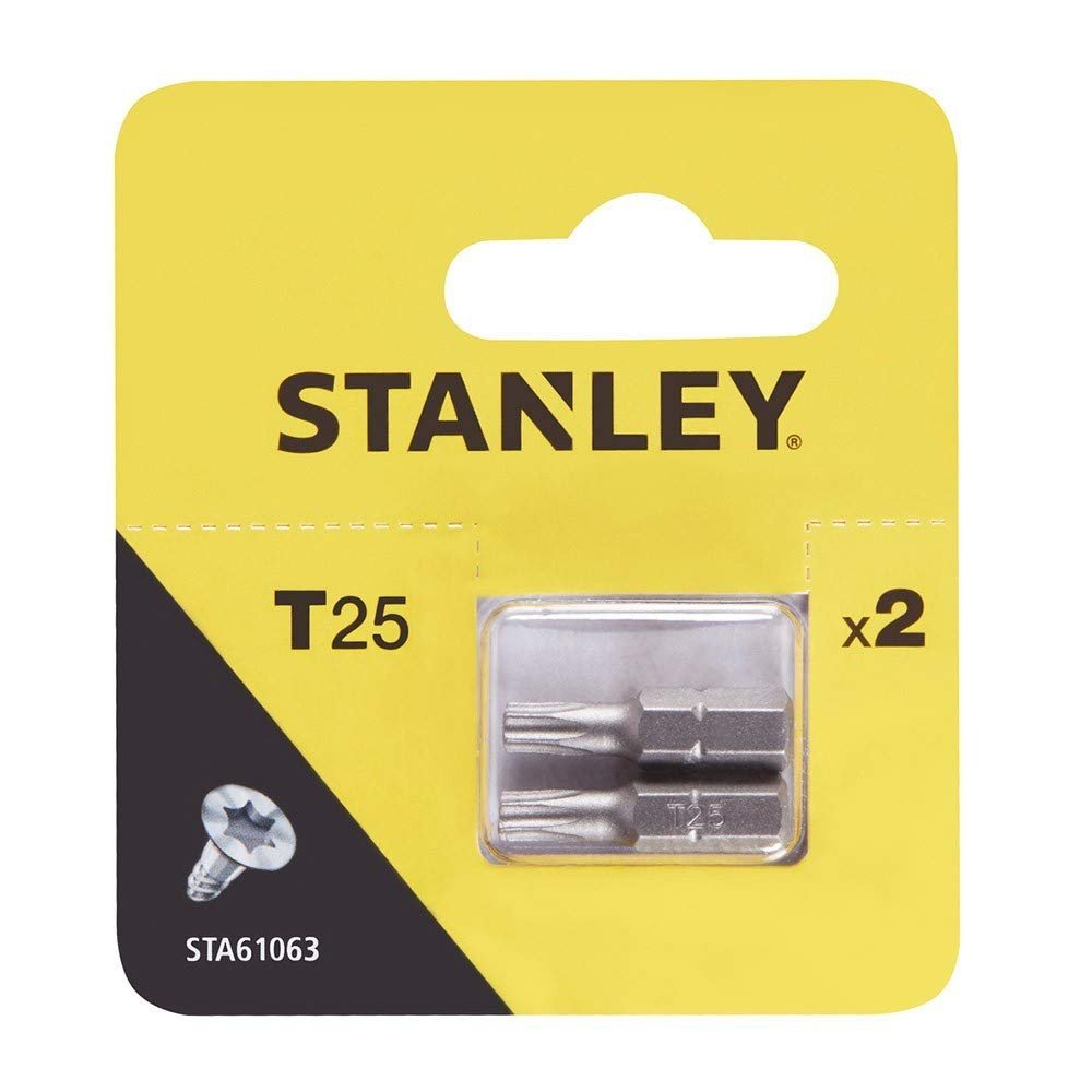 STANLEY STA61063-XJ - 2 puntas Torx 25mm T25