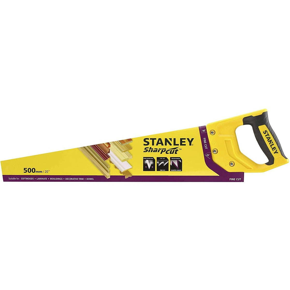 STANLEY STHT20371-1 - Serrucho universal 20”/500mm 11TPI - Ferrotecnia