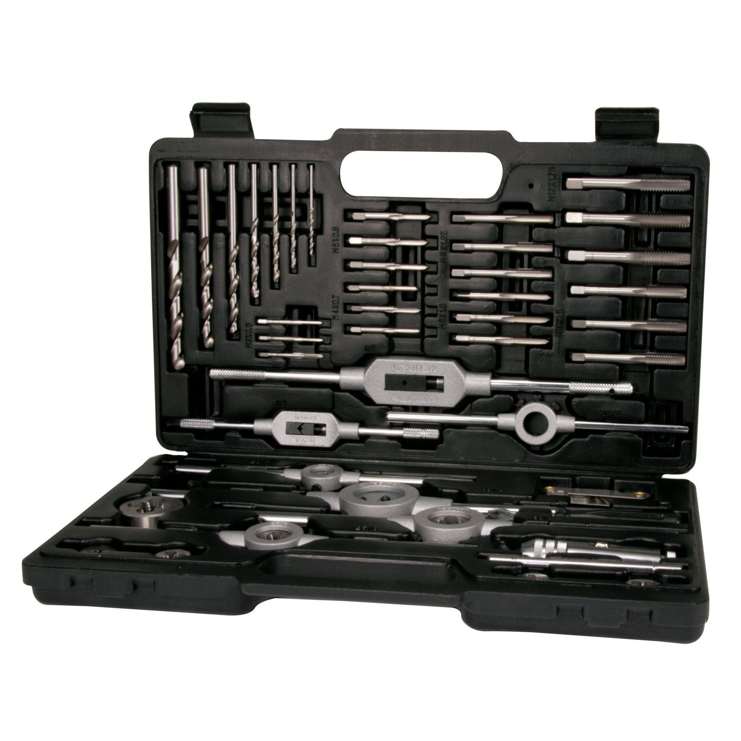 Terrax A245021 - 45-piece threading tool set in metal case
