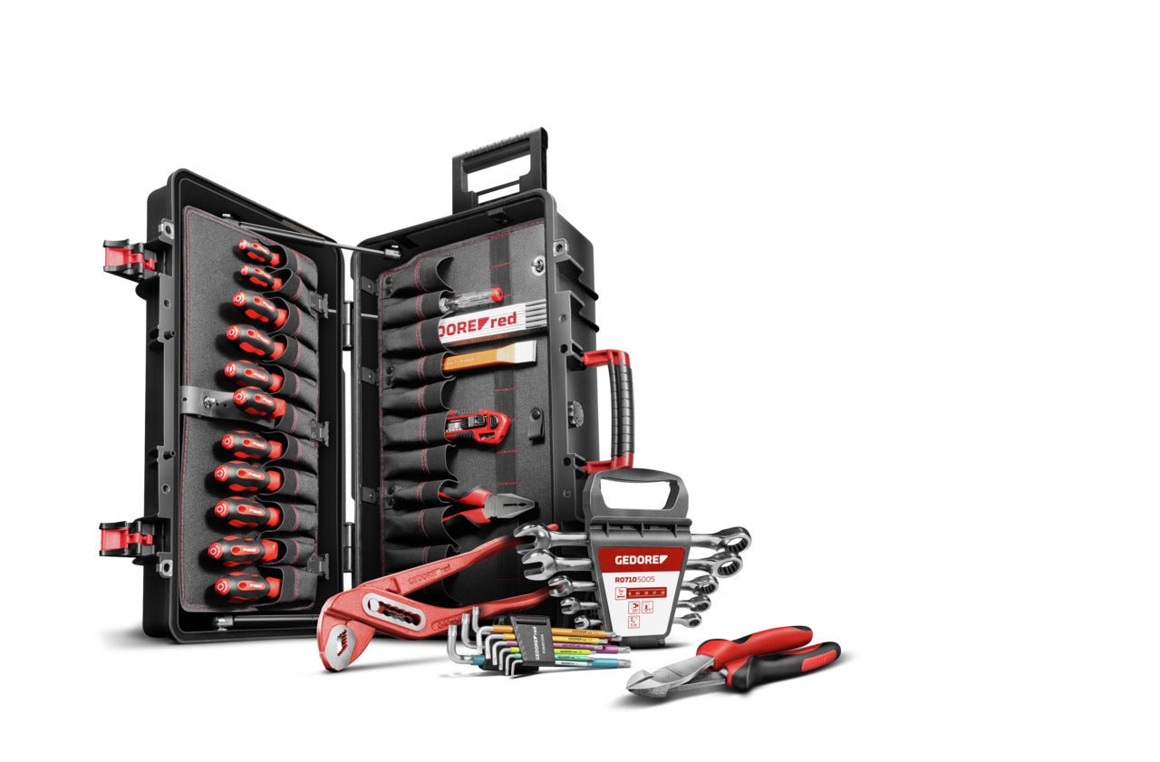 Trolley de herramientas MASTER XXL con surtido de 124 herramientas - Ferrotecnia