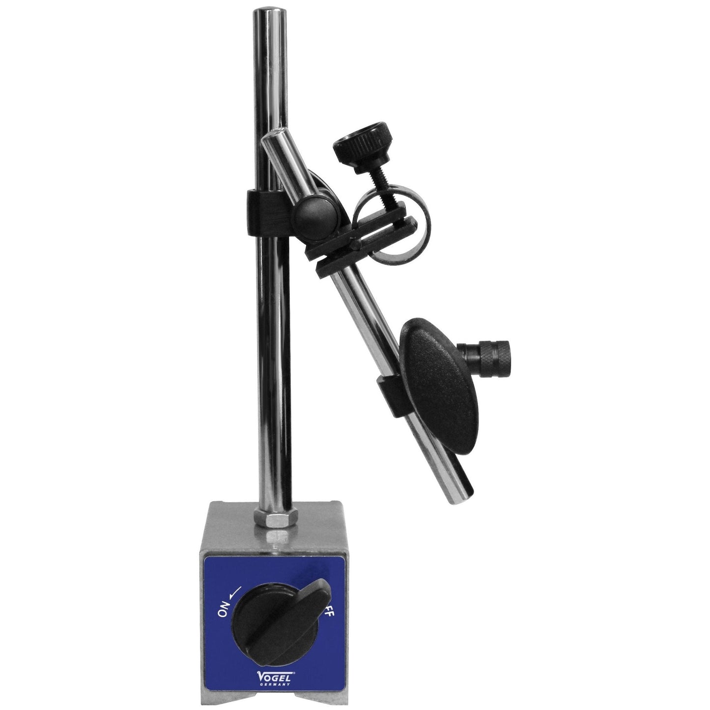 Vogel 252001 - Soporte universal porta-comparador, Altura total 235 mm, Base 65x50x55 mm