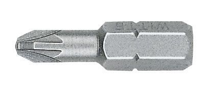 Witte 27057 - Punta Pozidriv STANDARD guía 1/4" corta punta reducida - Ferrotecnia