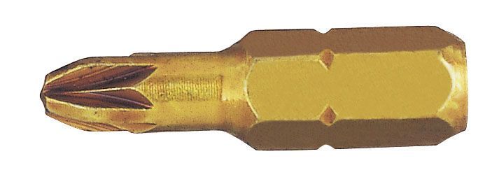 Witte 27248 - Punta Pozidriv STANDARD - E extra dura guía 1/4" corta punta reducida - Ferrotecnia