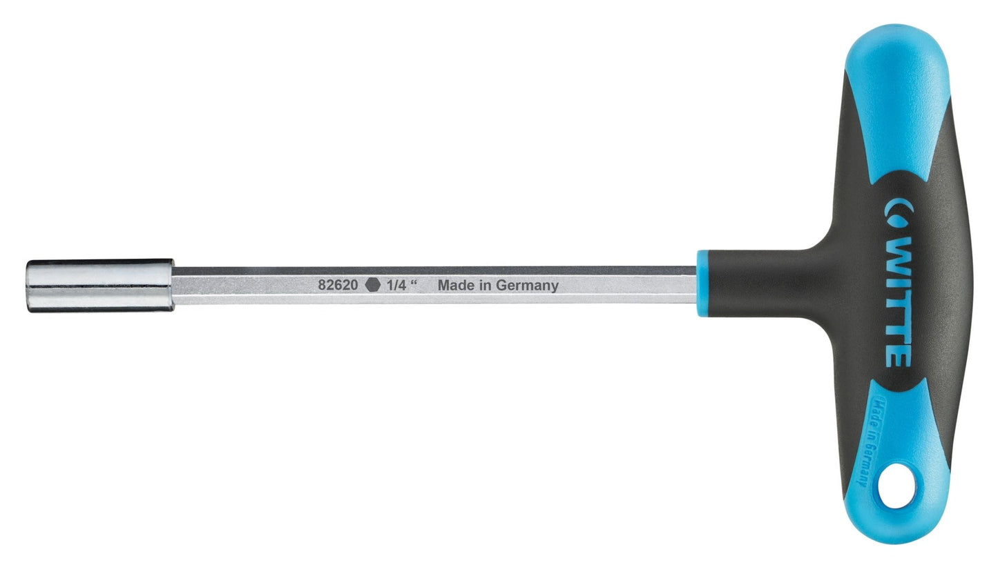 Witte 82620 - Llave en T portapuntas magnético PRO (1/4"x150) - Ferrotecnia