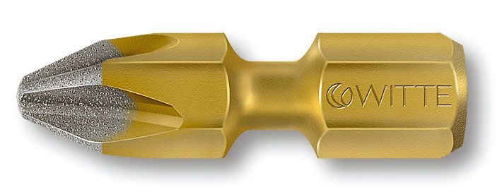 Witte Punta Phillips (PH) BITFLEX DIAMOND guía 1/4" corta - Ferrotecnia
