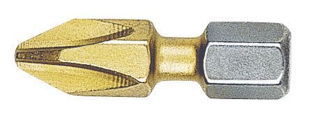 Witte Punta Phillips (PH) BITFLEX TIN guía 1/4" corta - Ferrotecnia
