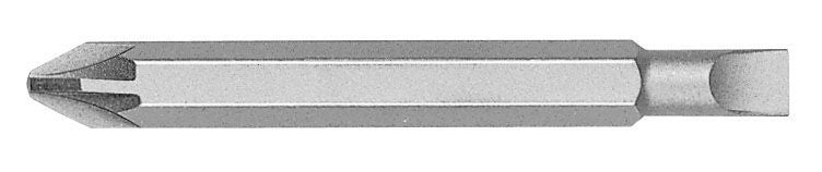 Witte Punta reversible Plana / Pozidriv guía 1/4" - Ferrotecnia