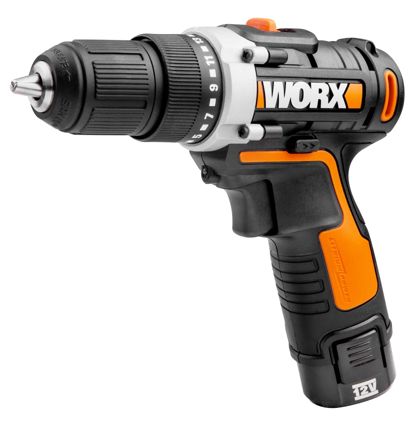 Worx WX128.3 - Taladro Atornillador 12V 2.0Ah (2 bat) - Ferrotecnia