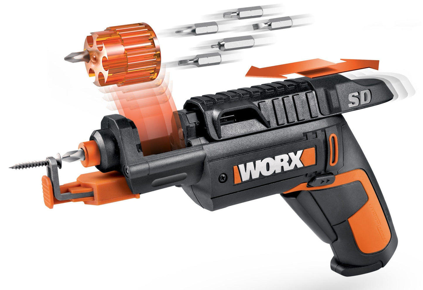 Worx WX255 - Atornillador 4V multipuntas - Ferrotecnia
