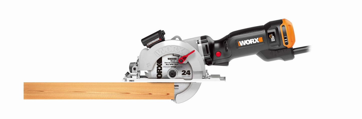 Worx WX437 - Sierra circular Worxsaw XL 800W 120mm - Ferrotecnia