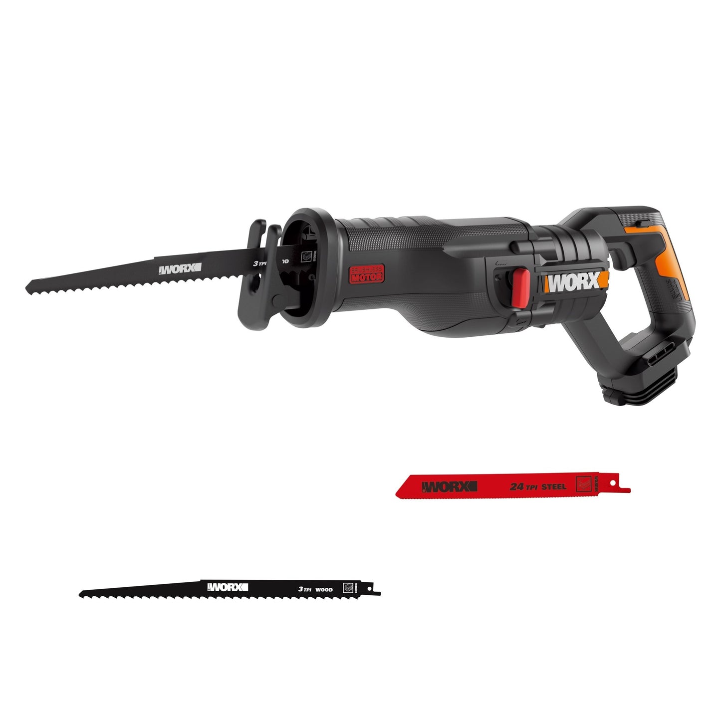 Worx WX516.9 - Sierra sable BL 20V (Sin batería) - Ferrotecnia