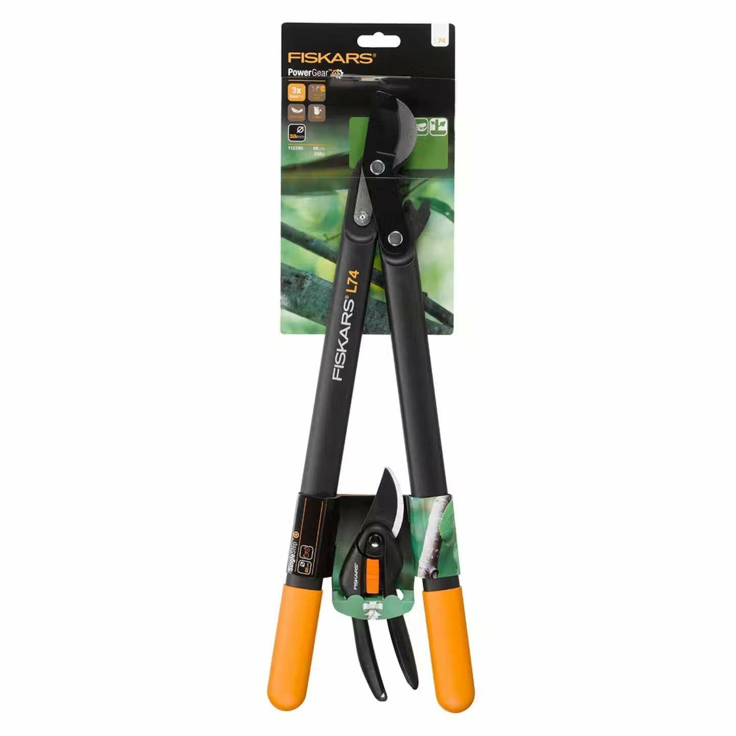 Fiskars podadora de engranaje cabeza onestopdiy/duerno podadora Set