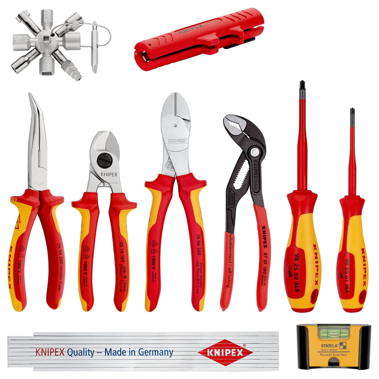 Knipex 00 20 90 V01 - Juego de extensión Electro 1 - Ferrotecnia
