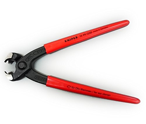 Knipex 10 99 I220 - Tenazas para abrazaderas Knipex 220 mm. con mangos PVC - Ferrotecnia