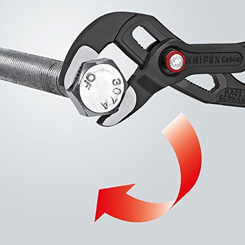 Knipex 87 21 250 - Tenaza Knipex Cobra® QuickSet 250 mm. con mangos PVC - Ferrotecnia