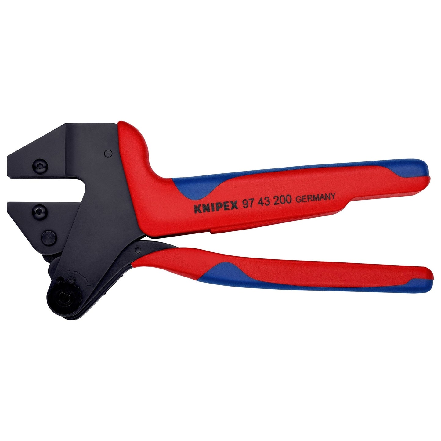 Knipex 97 43 200 A - Alicate para crimpar terminales (para mordazas intercambiables) - Ferrotecnia