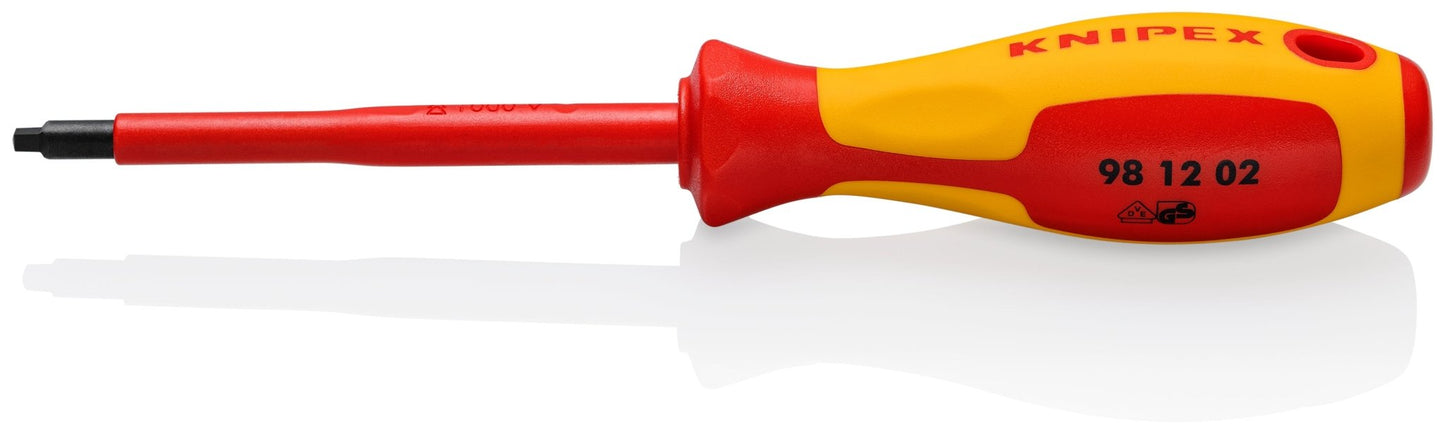 Knipex 98 12 02 - Destornillador para tornillos Robertson - Ferrotecnia