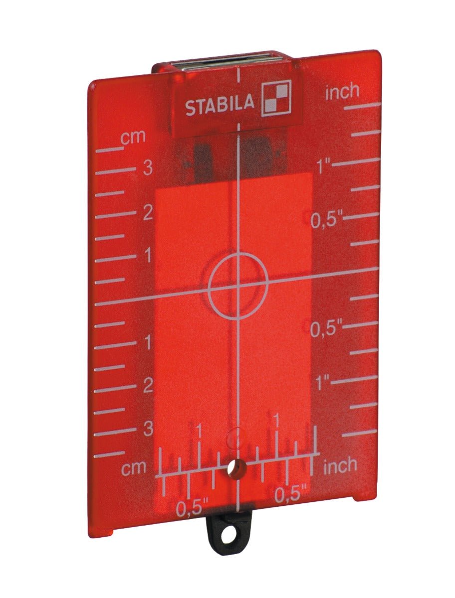 Stabila 168773 - Placa objetivo Stabila ZP roja - Ferrotecnia