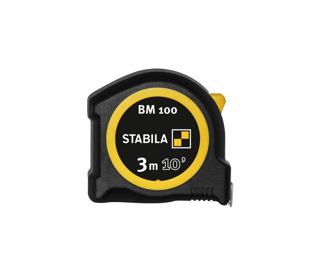 Stabila 195694 - Flexómetro Stabila Serie BM100 de 3 m. en cm. y pulgadas - Ferrotecnia