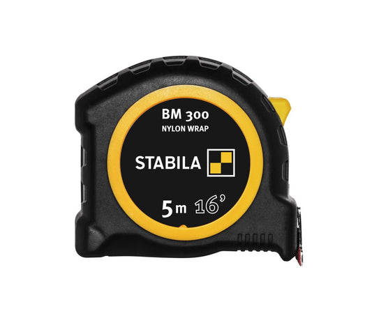 Stabila 195762 - Flexómetro Stabila Serie BM300 de 5 m. en cm. y pulgadas - Ferrotecnia