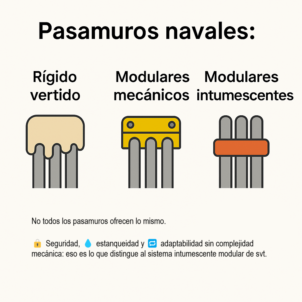 Pasamuros navales: ¿todos sirven para lo mismo? 🔍⚓ - Ferrotecnia
