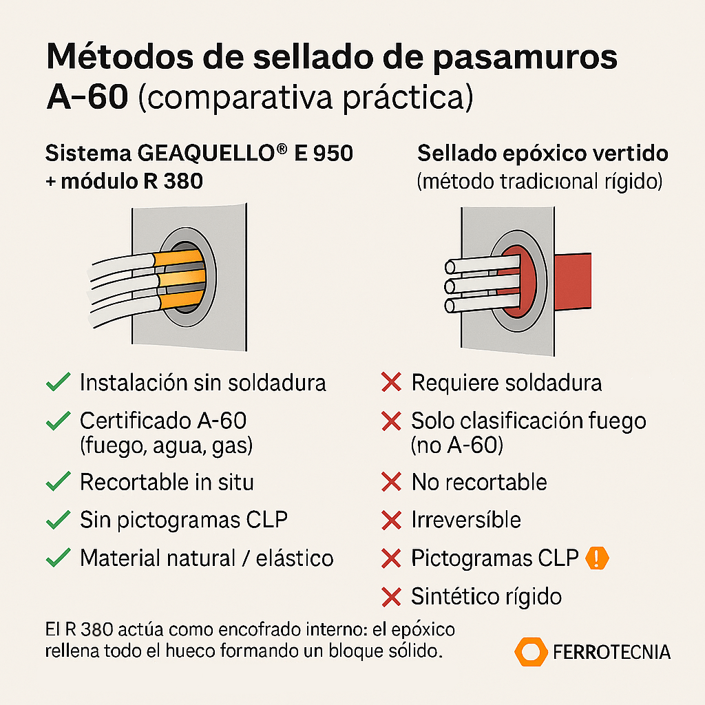 ¿Qué hace único el módulo de retención GEAQUELLO® R 380 en instalaciones navales? 🚢 - Ferrotecnia