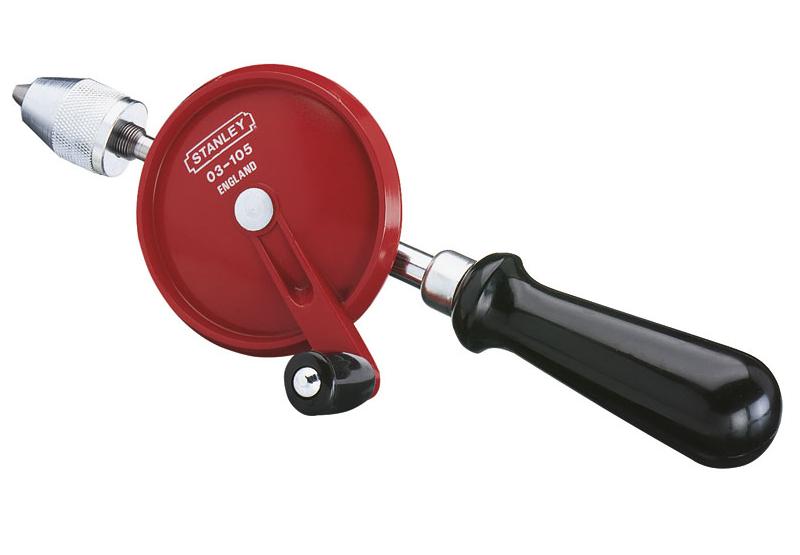 Stanley 0-03-105 - Taladro de mano piñón simple 8mm