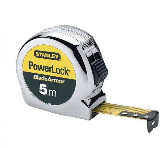 Stanley 0-33-514 - Flexómetro PowerLock BladeArmor 5m x 25mm