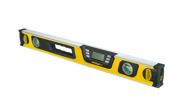 STANLEY FATMAX 0-42-063 - Nivel digital FatMax 40cm, Pantalla LCD retroiluminada, Lectura autorreversible de 360°, Precisión digital de 0,10°, Múltiples modos, Se suministra con bolsa protectora