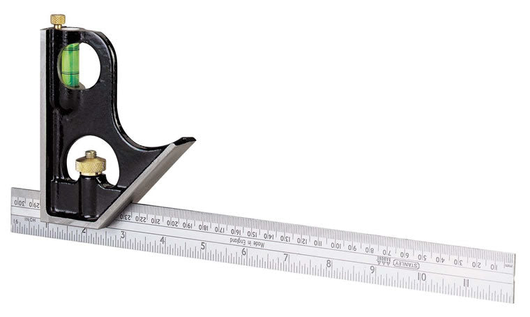 Stanley STA046151 - Escuadra para carpintería (tamaño: 300mm)