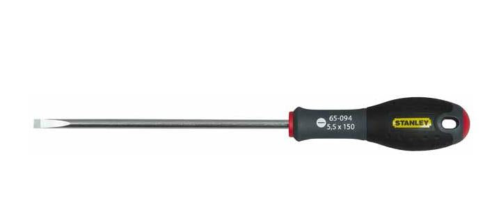 Stanley - FatMax Destornillador 3, 5 X 75 mm 0-64-983, Multicolor