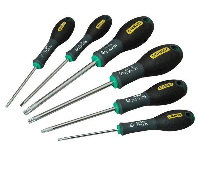 Jeu de 6 Tournevis - STANLEY FATMAX - 0-65-099 - Tamper Torx