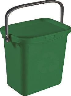 CURVER 00364 – 208 – 00 Bio Caja 25,7 x 20,1 x 23,9 cm en Verde/Plata, Plástico, 25,7 x 20.1 x 23.9 cm