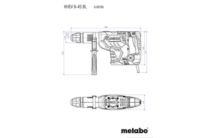 Metabo 600766500 - Martillo combinado KHEV 8-45 BL