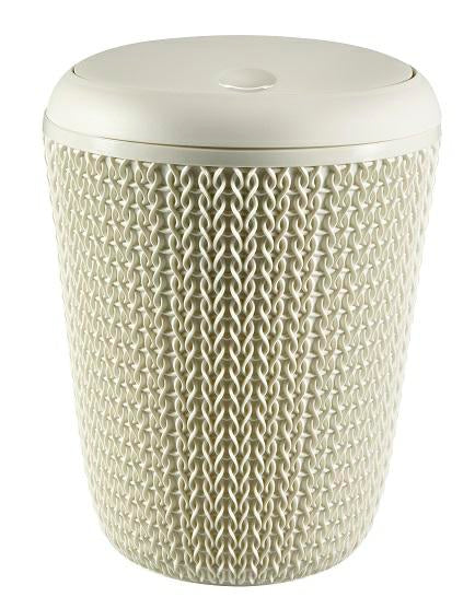 Curver - Bandeja Organizadora Knit A4 4,5L. Rectangular - Color Blanco Oasis