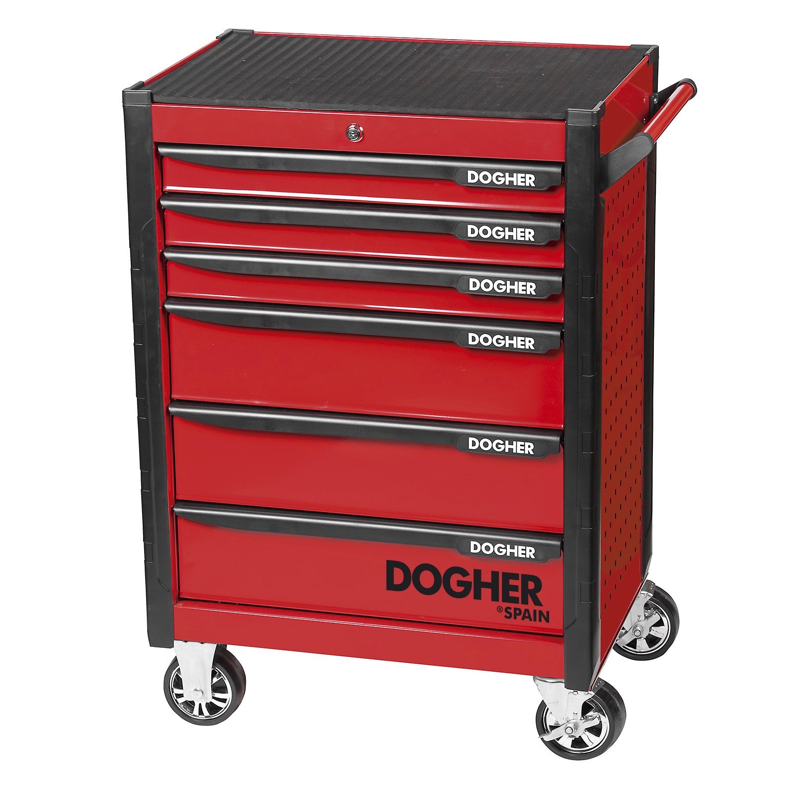 Dogher 025-563 - Carro SILVERSTONE 6 Cajones + 3 Composiciones 211 Herramientas