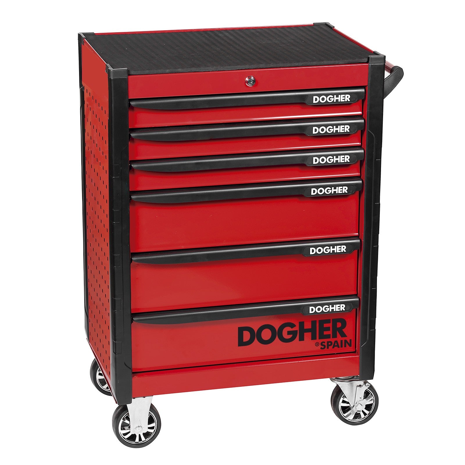Dogher 025-563 - Carro SILVERSTONE 6 Cajones + 3 Composiciones 211 Herramientas