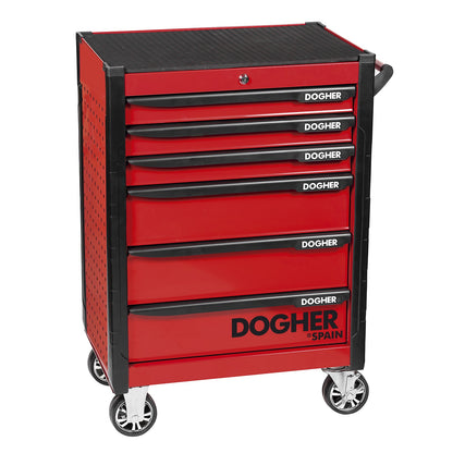 Dogher 025-563 - Carro SILVERSTONE 6 Cajones + 3 Composiciones 211 Herramientas