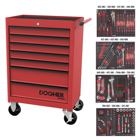 Dogher 025-700 - Carro Mecanico Industrial Std7Caj.131Hta