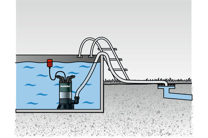 Metabo 0250750000 - Bomba sumergible para aguas sucias PS 7500 S