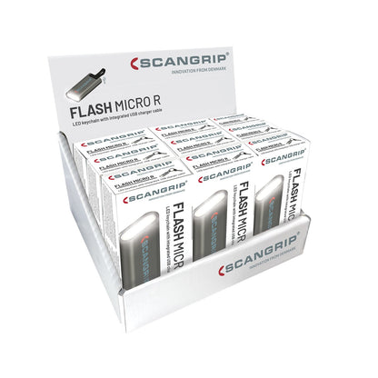 Scangrip 03.5113 - Linterna FLASH MICRO R